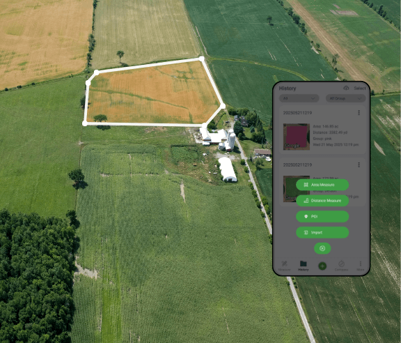 GlandGo GPS Fields Area Measure App