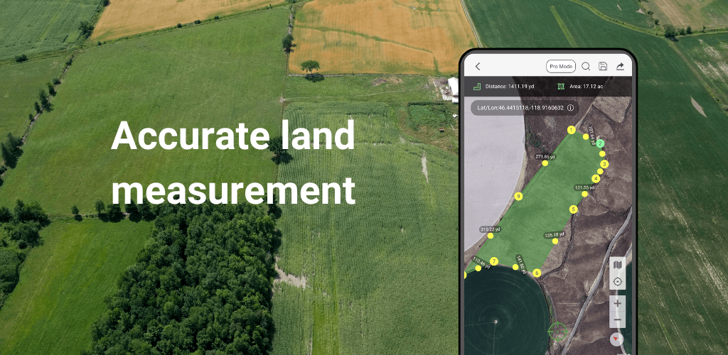 Accurate land measurement