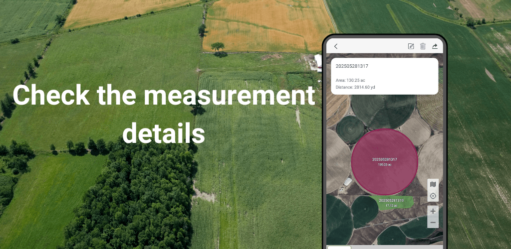 Check the measurement details