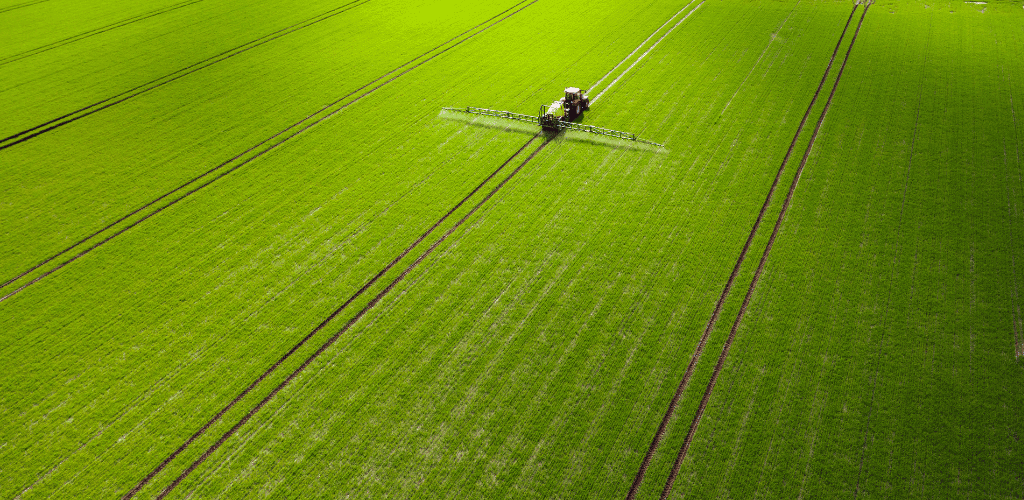 Agricultural field background